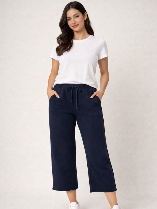 Frank & Eileen Pants - Frank & Eileen Navy
Cozy and comfy Catherine Wide Leg Sweatpants Cropped Large